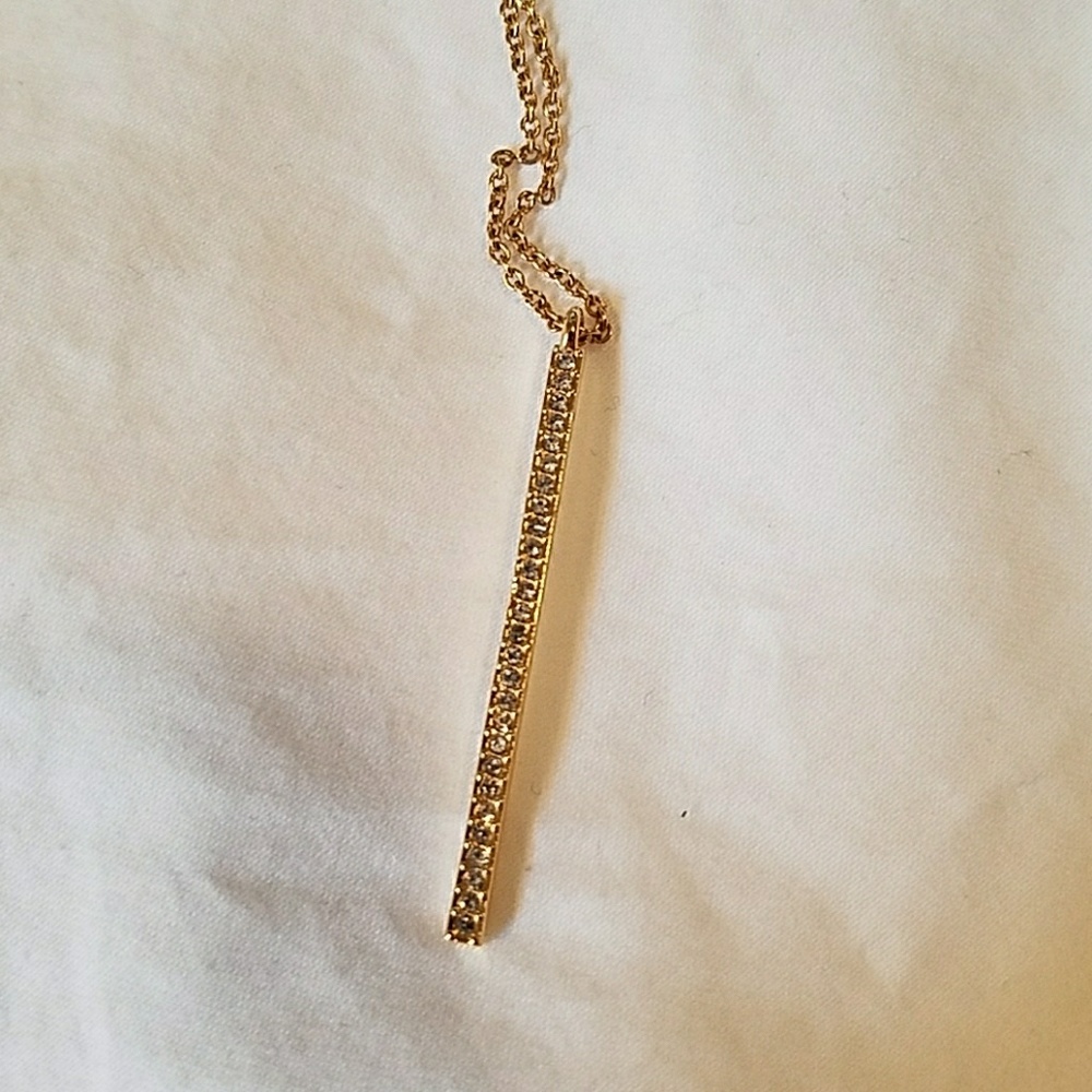 Nadri Crystal Bar Necklace (Nordstrom)